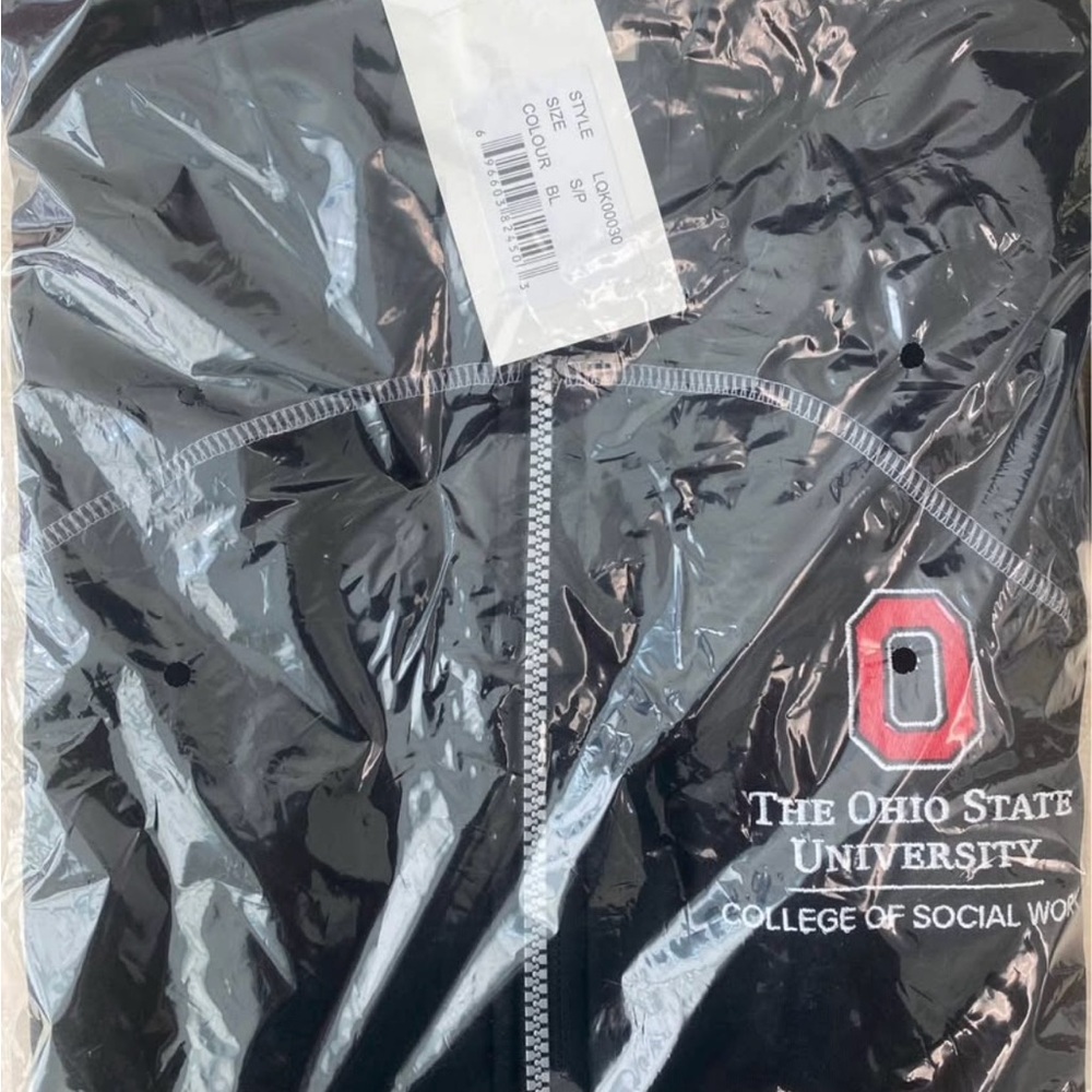 NWT OSU Women's Black Jacket College of Social Work